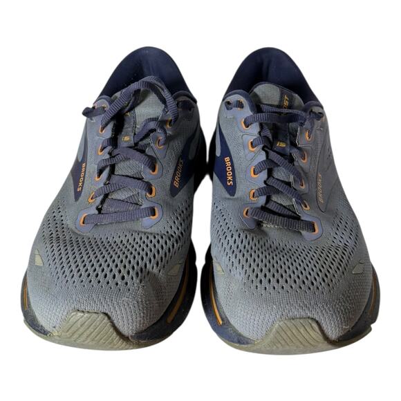 Brooks Ghost 15 Men's Size 9 Road Running Shoes Athletic Sneakers Low Top Blue - Picture 2 of 8